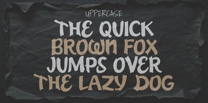 Weoqios Vintage Font Poster 2