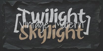 Weoqios Vintage Font Poster 7