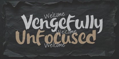 Weoqios Vintage Font Poster 8