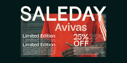 Gendra Font Poster 3