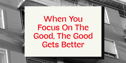 Gendra Font Poster 6