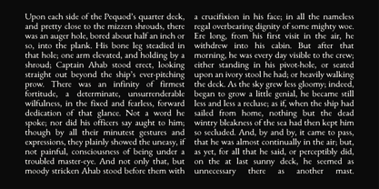 Scrimshaw Font Poster 3