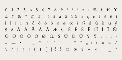 Scrimshaw Font Poster 6