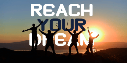 Sonic Saber Font Poster 3