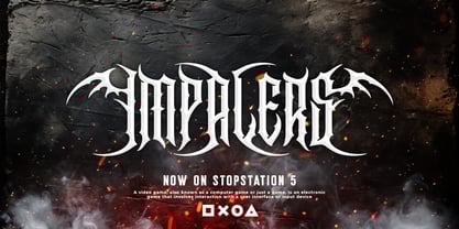 Berosong Font Poster 4