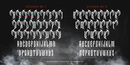 Berosong Font Poster 14