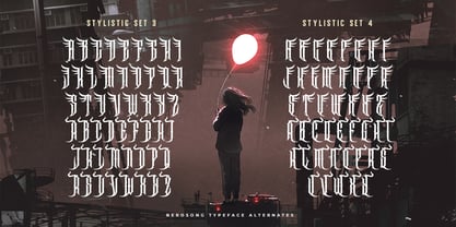 Berosong Font Poster 10