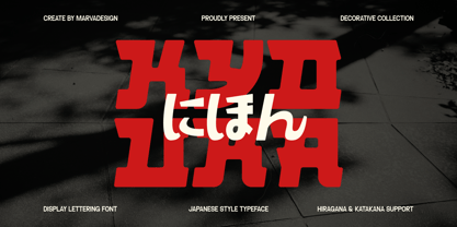 Kyouka Font Poster 1