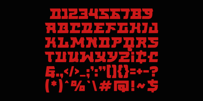 Kyouka Font Poster 9
