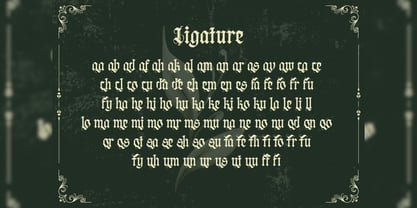 Negav Thrust Font Poster 7