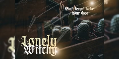 Negav Thrust Font Poster 15