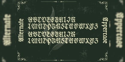 Negav Thrust Font Poster 4