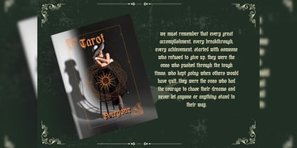 Negav Thrust Font Poster 13