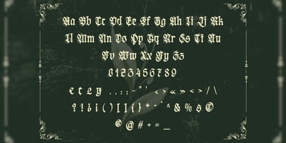 Negav Thrust Font Poster 2