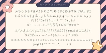 Fox Junior Font Poster 12