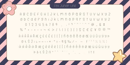 Fox Junior Font Poster 9