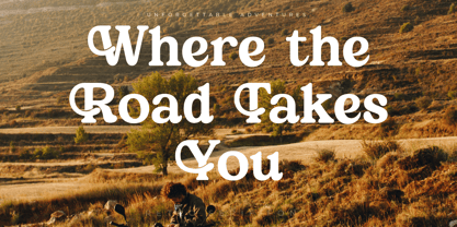 Martin Breaks Font Poster 4