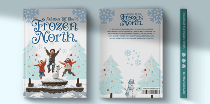 Winterlight Season Font Poster 6