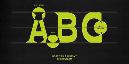 Crowsbeat Font Poster 4