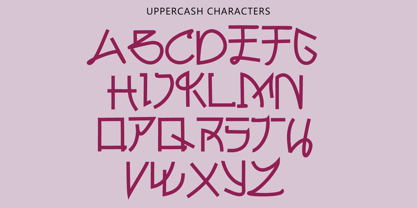 Tropopause Font Poster 2