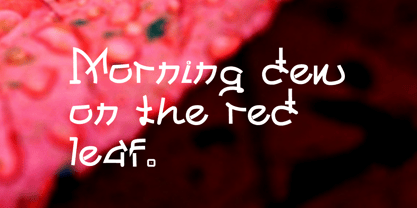 Tropopause Font Poster 6