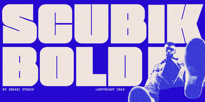 Scubik Font Poster 1