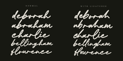 Richman Padlock Font Poster 11