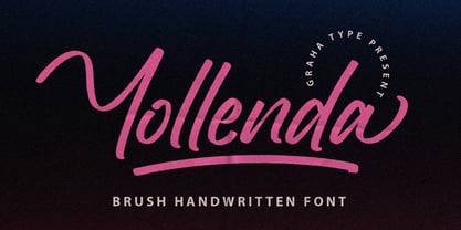 Yollenda Font Poster 1