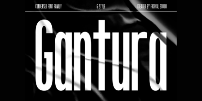 Gantura Font Poster 1