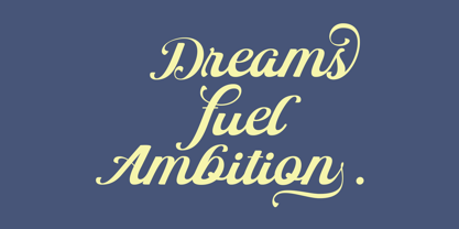 Hollyland Script Font Poster 3