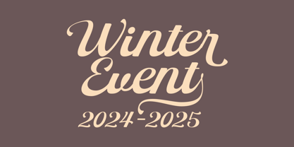 Hollyland Script Font Poster 7