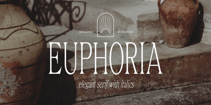Euphoria Serif Font Poster 1
