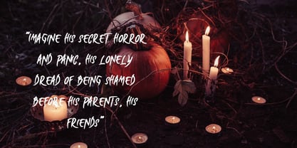 Vampherine Font Poster 7