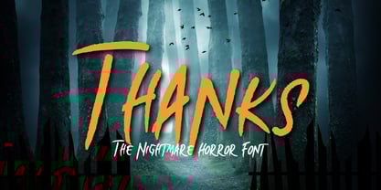 Vampherine Font Poster 4