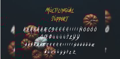 Vampherine Font Poster 3