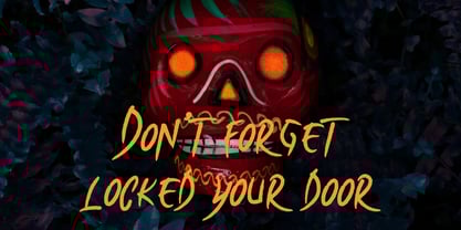 Vampherine Font Poster 15