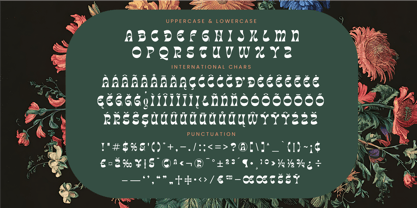 Tanqier Font Poster 15