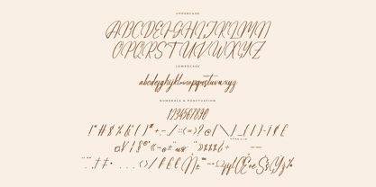 Arathevil Bontegliar Font Poster 7