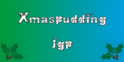 Xmaspuddingjgp Font Poster 1