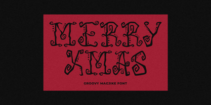 Groovy Magjike Font Poster 3