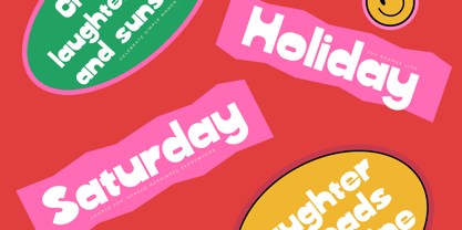 Morning Bredok Font Poster 3