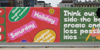 Morning Bredok Font Poster 7