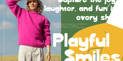 Morning Bredok Font Poster 2