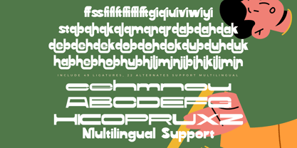 Morning Bredok Font Poster 14