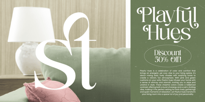 Nostalgic Flashy Font Poster 11