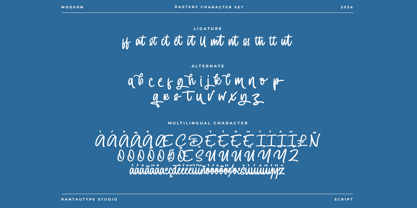 Dastery Font Poster 15