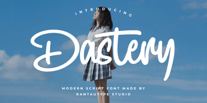 Dastery Font Poster 1