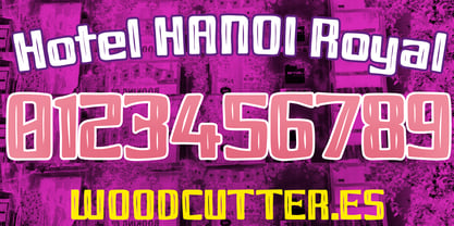 Hotel Hanoi Royal Font Poster 6