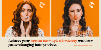 Sonance Font Poster 2