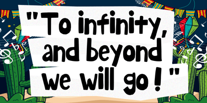 Jackstar Festival Font Poster 3